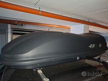 Baule box da tetto per auto Farad Marlin N.8