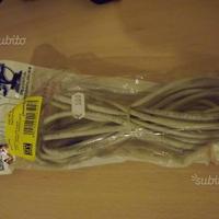 Cavo Ethernet Incrociato grigio 5 Metri Rj45