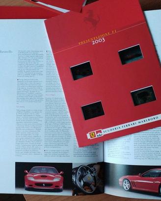 Ferrari F1 Press Kit “Presentazione F1 2003”