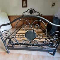 letto in ferro battuto 