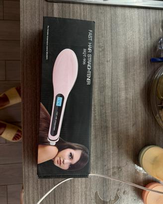 Spazzola capelli riscaldandte