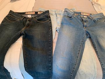 3 paia di Jeans ragazzo (2 shaft 1 altra marca)