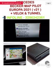 Mercedes becker map pilot mappe navigatore 2021