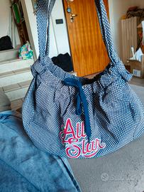 borsa in stoffa vintage Converse All Star