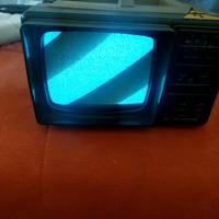 piccolo televisore vintage