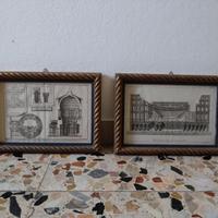 2 quadri di architettura