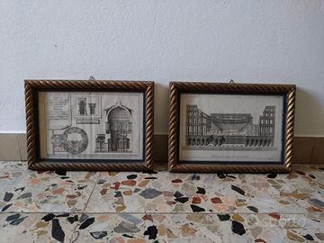 2 quadri di architettura