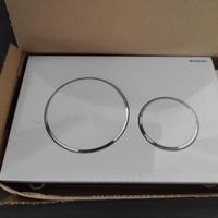 Placca due tasti Sigma 20 Geberit bianco opaco