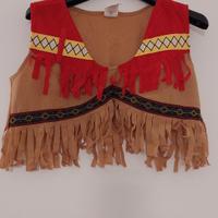 Vestito carnevale indiana TG S