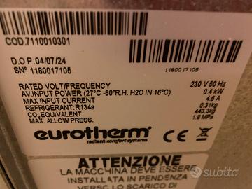 Deumidificatore da controsoffitto 581 dc Eurotherm