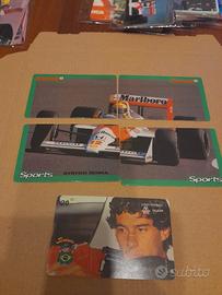 schede telefoniche ayrton senna 