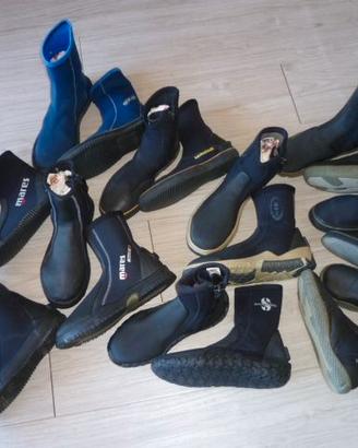 Calzari per immersioni