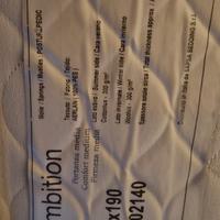 Rete in doghe + materasso 