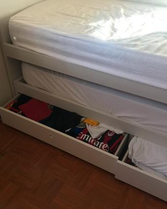 Letto singolo + secondo letto