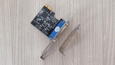 Scheda PCI-Express 1 Porta Parallela 25 poli