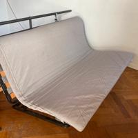 Divano letto matrimoniale con materasso