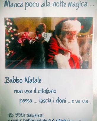 Regali a casa da babbo natale