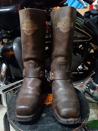 Harley Davidson vintage leather  engineer boots
