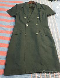 Trench/abito blu scuro Antonio Fusco