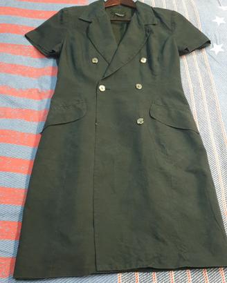 Trench/abito blu scuro Antonio Fusco
