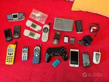Lotto cellulari vintage nokia samsung + controller