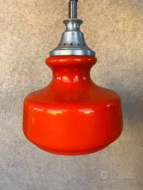 Lampadario Vintage Anni ‘60/’70 – Vetro Opalino