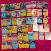 50 Carte Pokemon holo italiane e 1 jap