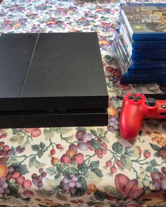ps4 slim con giochii
