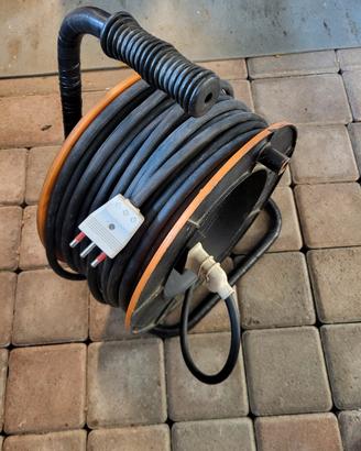 Prolunga con avvolgicavo 45m