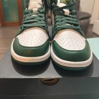 Nike Air Jordan 1 Mid Noble Green Pollen White 44