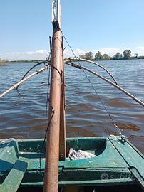 lancia da pesca  rete 5x5