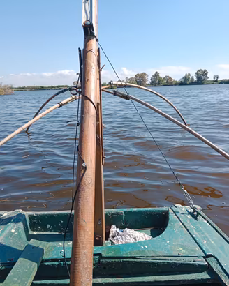 lancia da pesca  rete 5x5