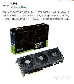 RTX 4070 ASUS PROART