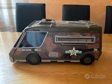 Giocattolo camper micro machine militare anni ‘90