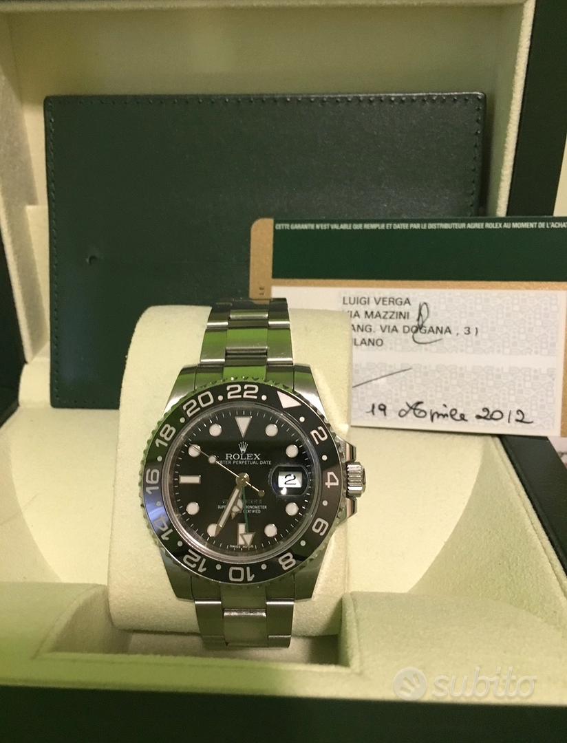 Rolex gmt batman fuori on sale produzione