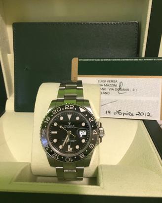 Rolex gmt ceramica fuori produzione