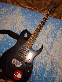 Chitarra elettrica Ibanez Grg170dx e amplificatore