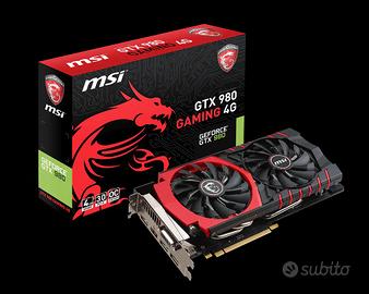 Scheda Grafica Gaming GTX MSI 980