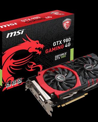 Scheda Grafica Gaming GTX MSI 980