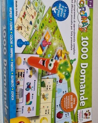 gioco carotina 1000 domande 3/6 anni