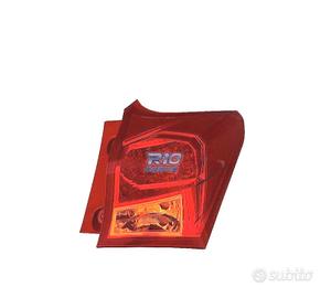 FANALE DX TOYOTA AURIS 5P 13-15 AMBRA ROSSO LED