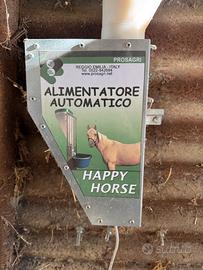 Distributore automatico mangime cavalli