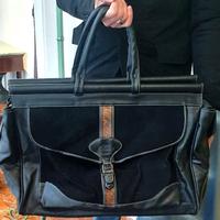 Borsa da viaggio in vera pelle