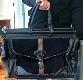 Borsa da viaggio in vera pelle
