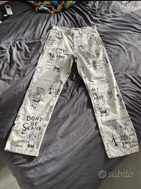 Jeans loose fit vans x daniel johnston