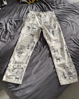 Jeans loose fit vans x daniel johnston