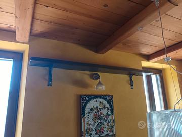 Mensola legno antico