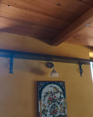 Mensola legno antico