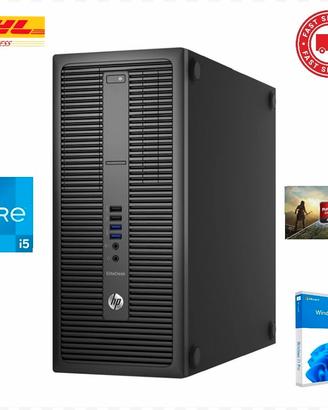 HP GAMING DESK 800 I5 16/512GB RX560 GARANZIA 🔥💯