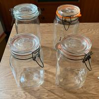 Barattoli in vetro da 1,5 litri